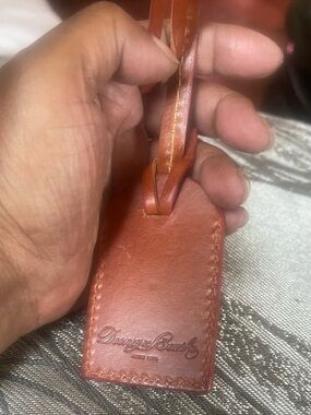 Dooney & Bourke Bundled Leather Luggage & Purse Tag